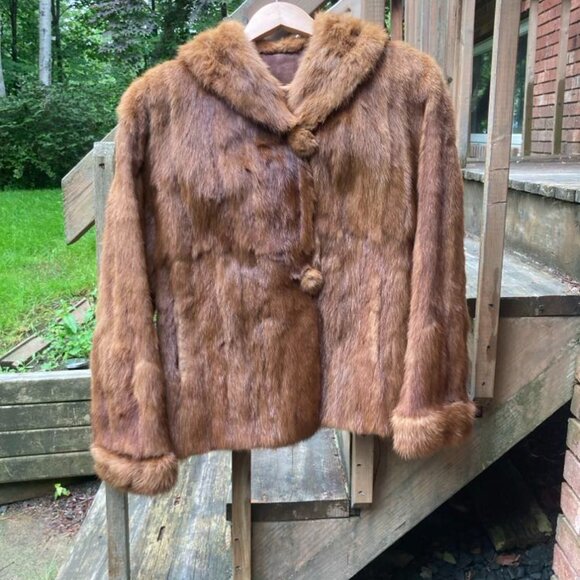 Mink Fur Coat - Picture 3 of 12